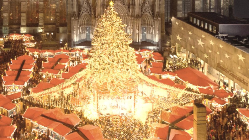 Weihnachtsmarkt am Kölner-Dom